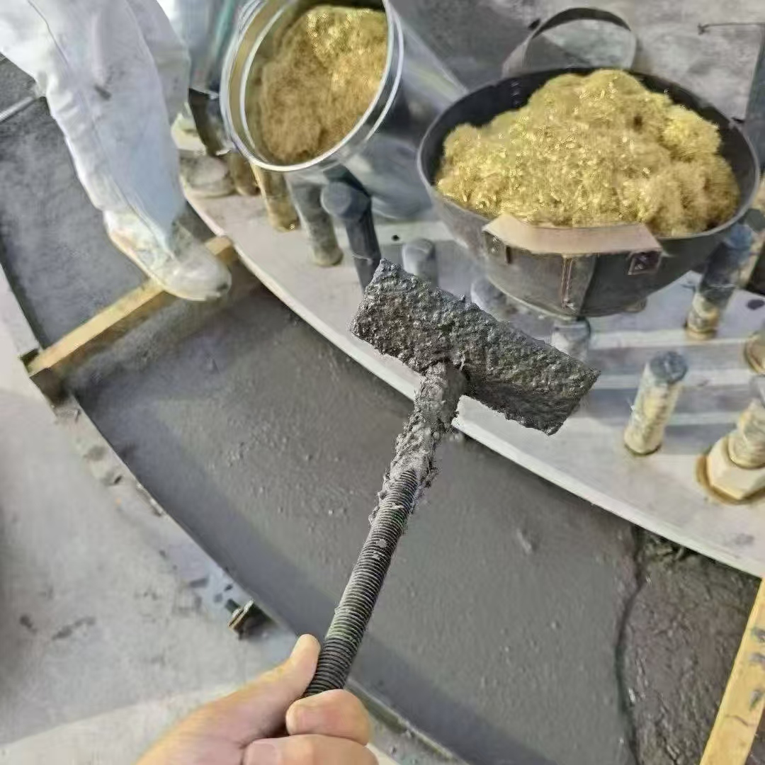 涿鹿C120钢纤维高强无收灌浆料 轧机压缩机汽轮机发电机锻压设备底座灌浆材料